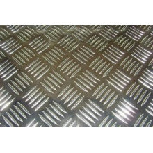 8mm Bending anodized 5052 Aluminium checkered plate with good skid resistance for boat deck